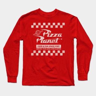 Pizza Planet Worn Long Sleeve T-Shirt